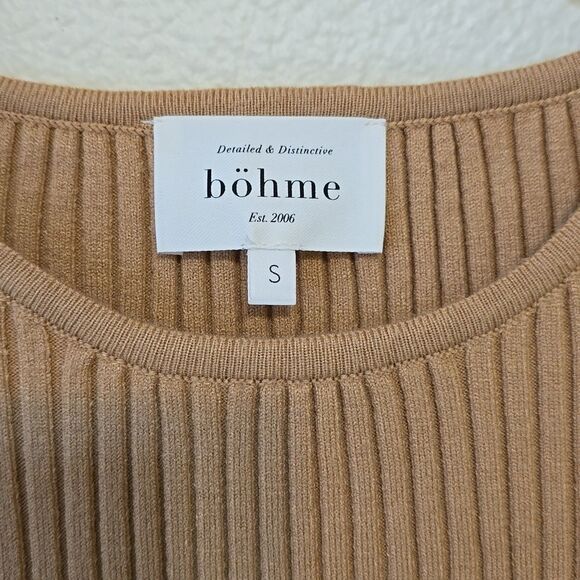 Bohme ribbed cropped top size small - Picture 3 of 8